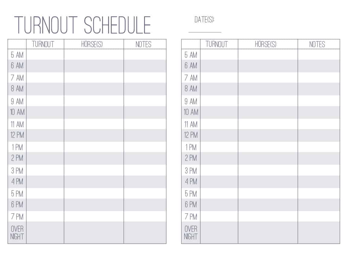 The Barn Manager's Log Book - PDF