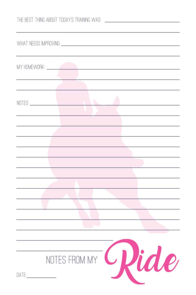The Barrel Racer's Journal - PDF