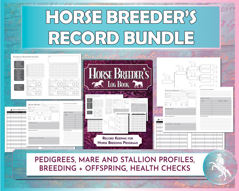 Horse Breeding Records Bundle