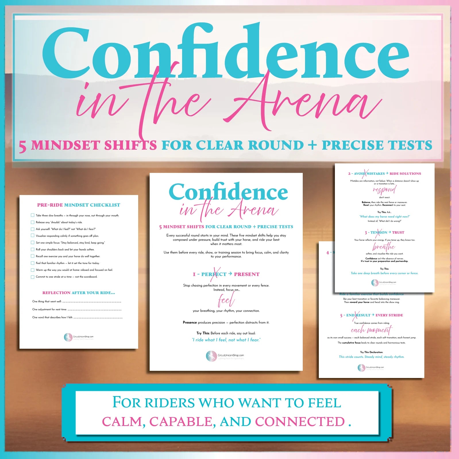 Confidence in the Arena: 5 Mindset Shifts for Clear Rounds & Precise Tests