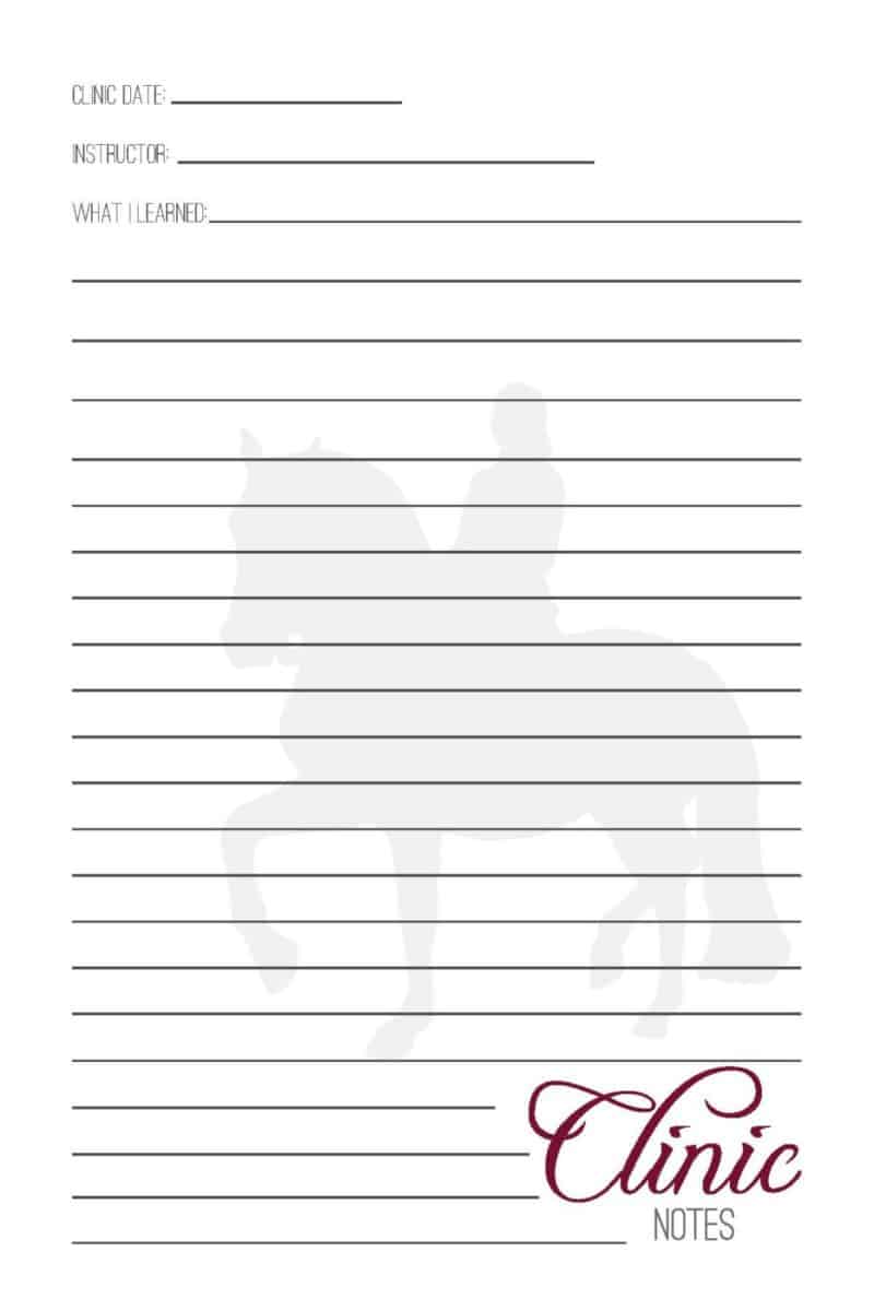 The Dressage Rider's Journal - PDF