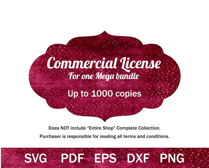 Commercial License for One MEGA Bundle - < 1000 copies