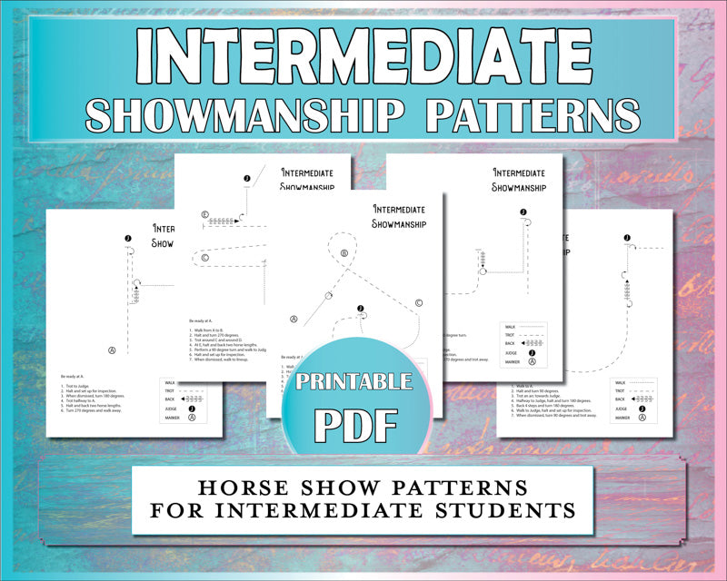 Intermediate Showmanship Patterns (Printable)