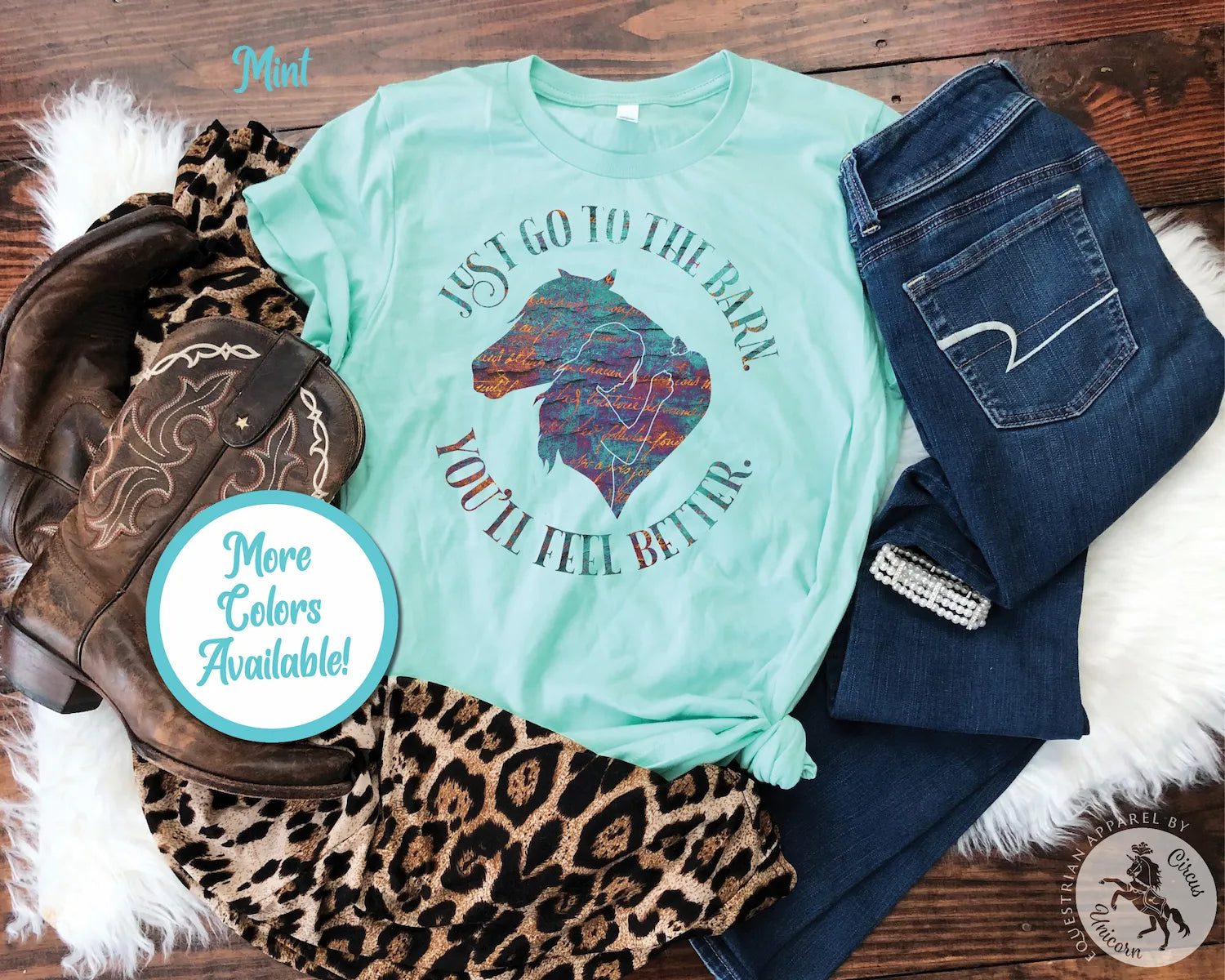 Just Go to the Barn Tee