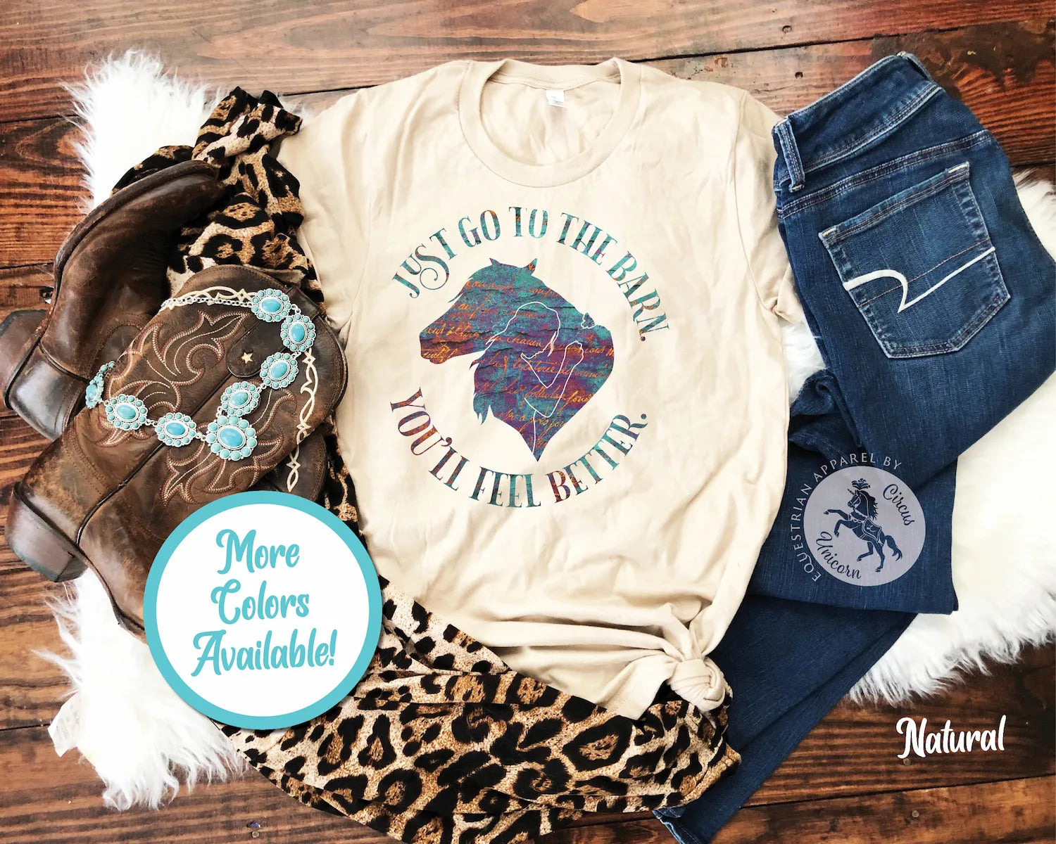 Just Go to the Barn Tee