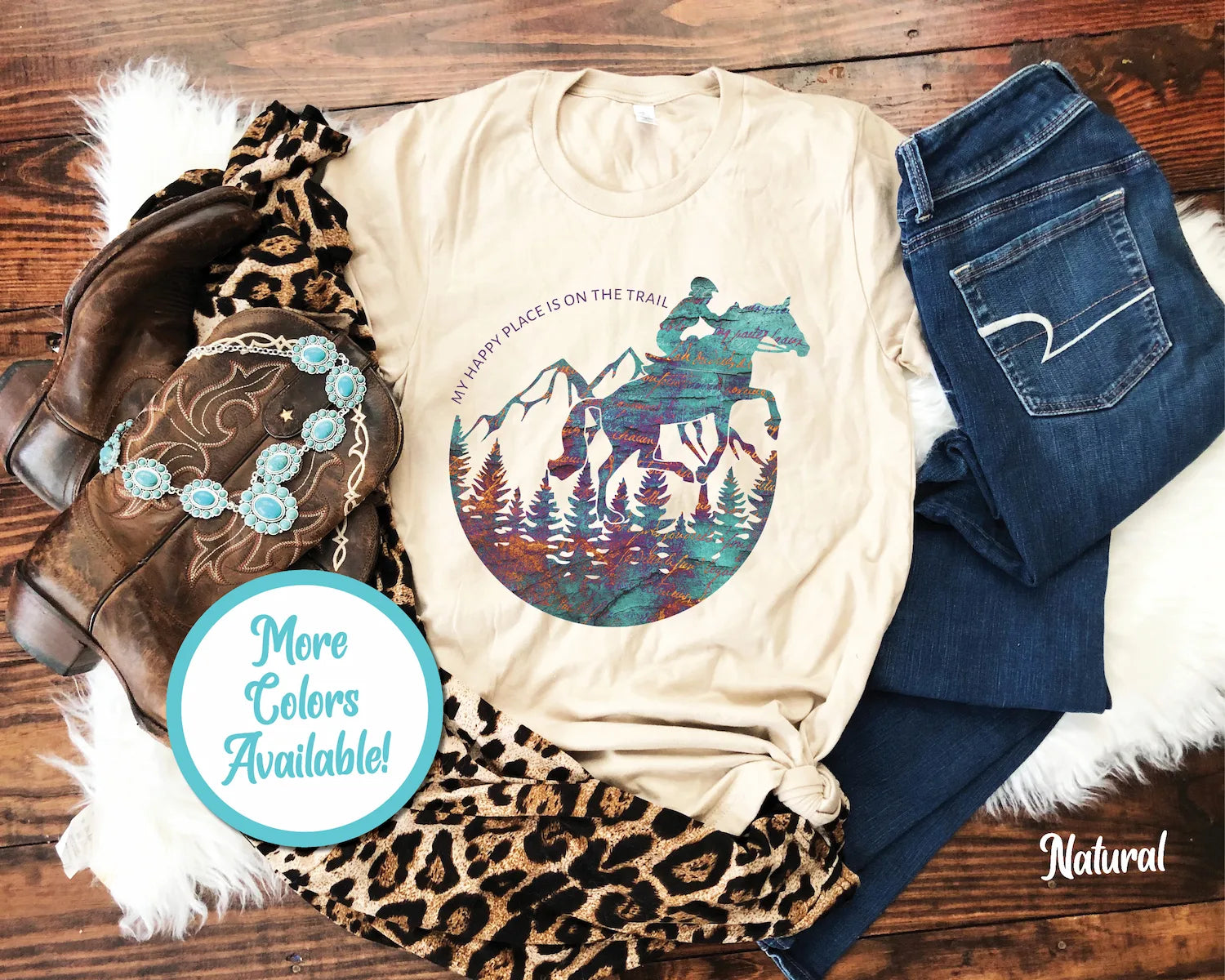My Happy Place on the Trail Rider Tee
