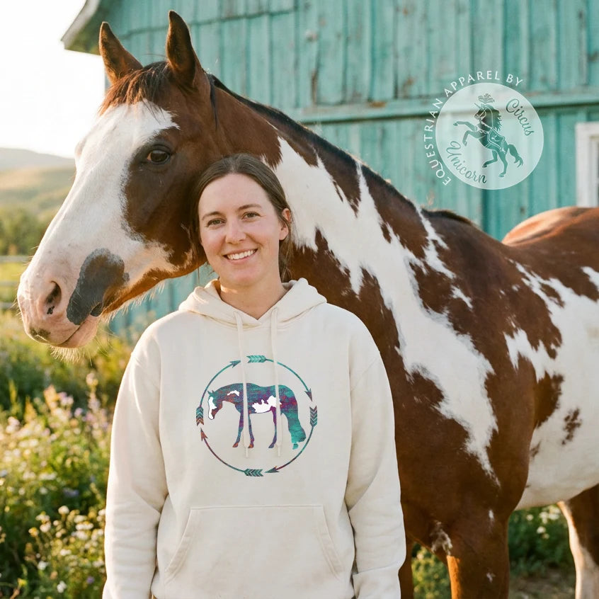 Paint & Pinto Horse Hoodie