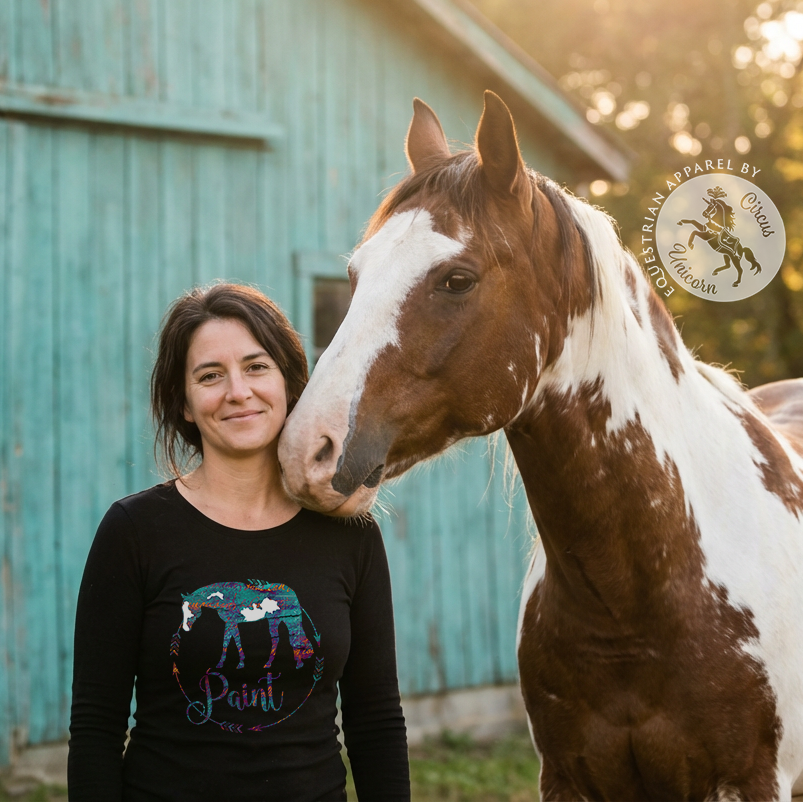 Paint Horse Long Sleeve T-Shirt