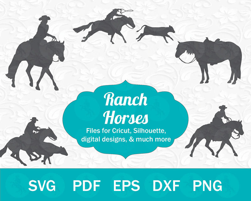 Ranch Horse SVG Bundle Vol. I