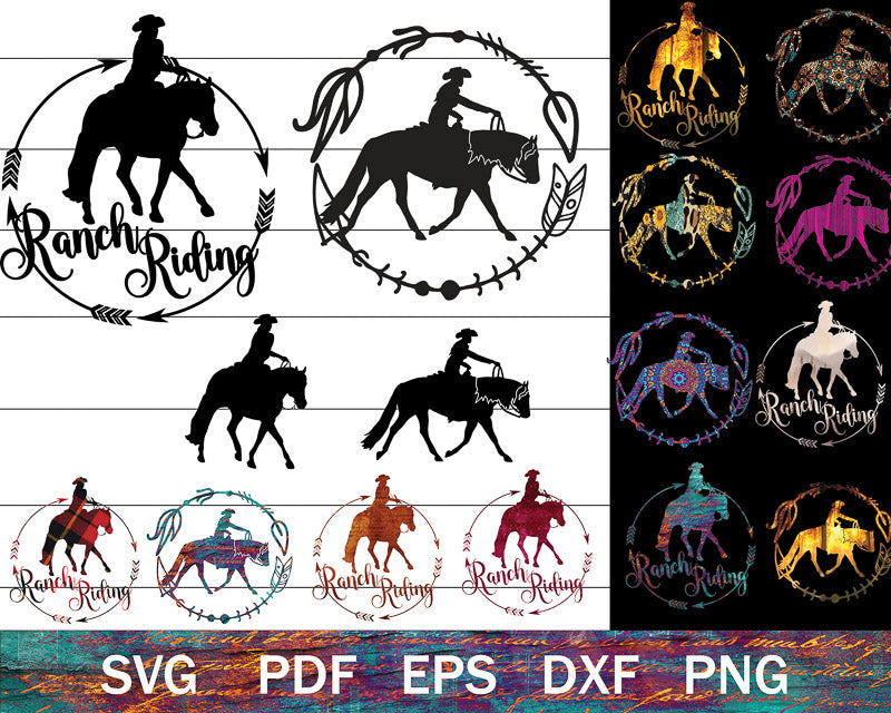 Ranch Riding SVG Bundle