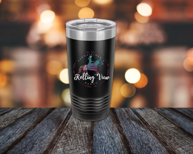 Rolling View Ranch Insulated Tumbler - 20oz