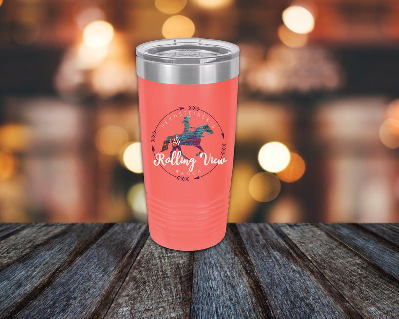Rolling View Ranch Insulated Tumbler - 20oz