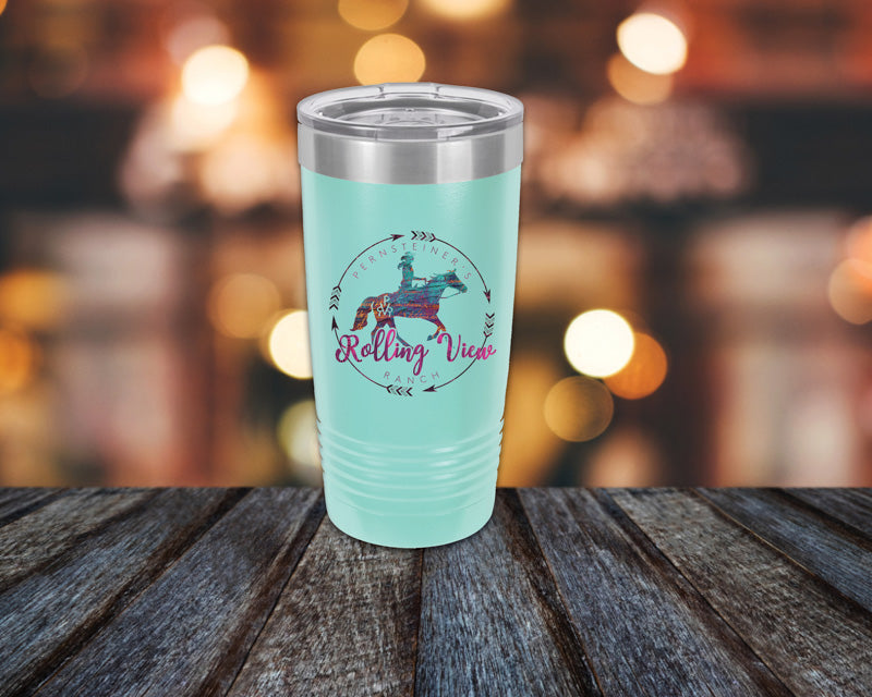 Rolling View Ranch Insulated Tumbler - 20oz