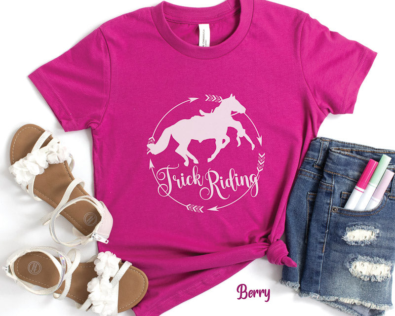 KIDS Trick Riding Horse Shirt