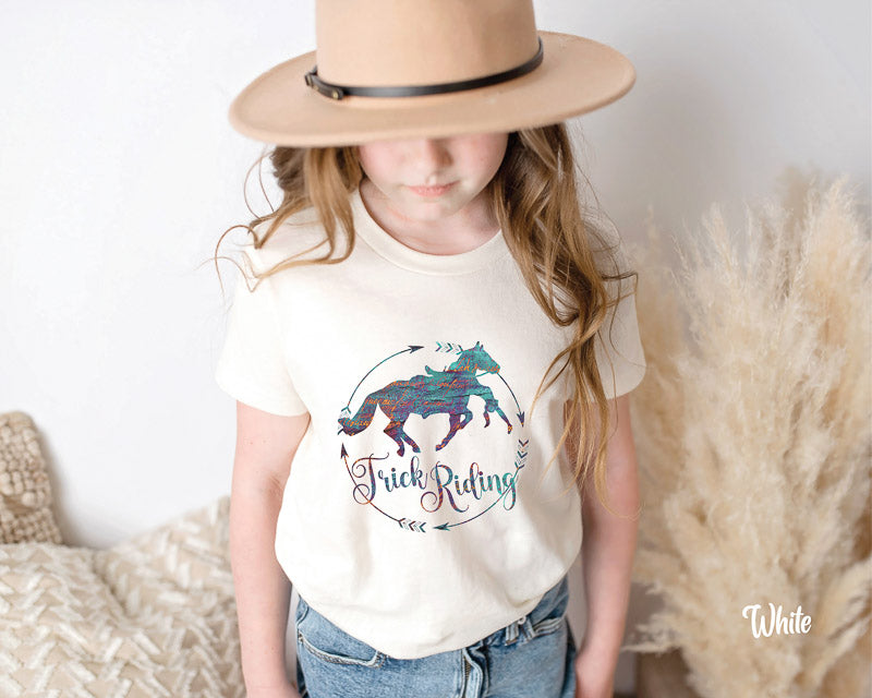 KIDS Trick Riding Horse Shirt