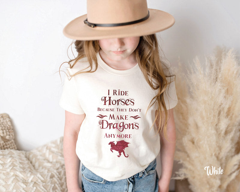 KIDS Dragon Horse Shirt | Youth Dragon Rider Shirt