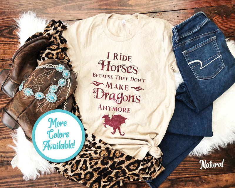 KIDS Dragon Horse Shirt | Youth Dragon Rider Shirt