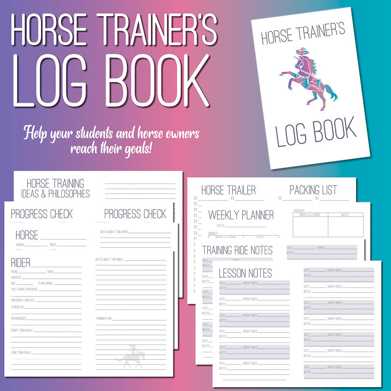 The Horse Trainer's Log Book