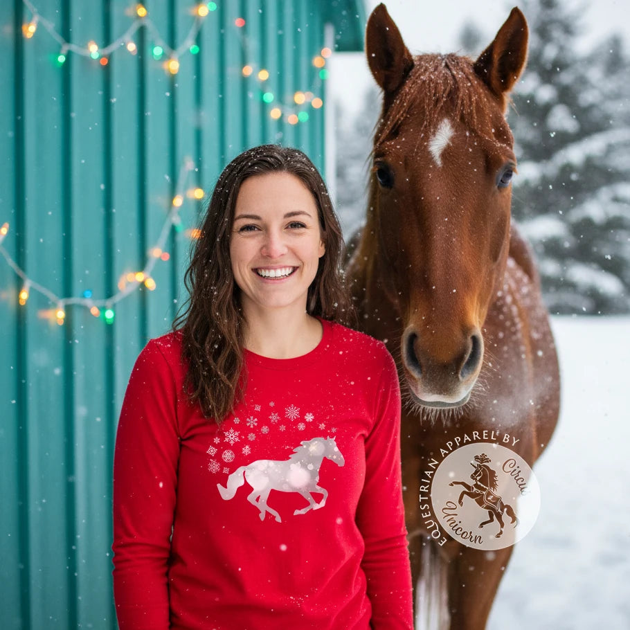 Holiday Horse Long Sleeve Shirt