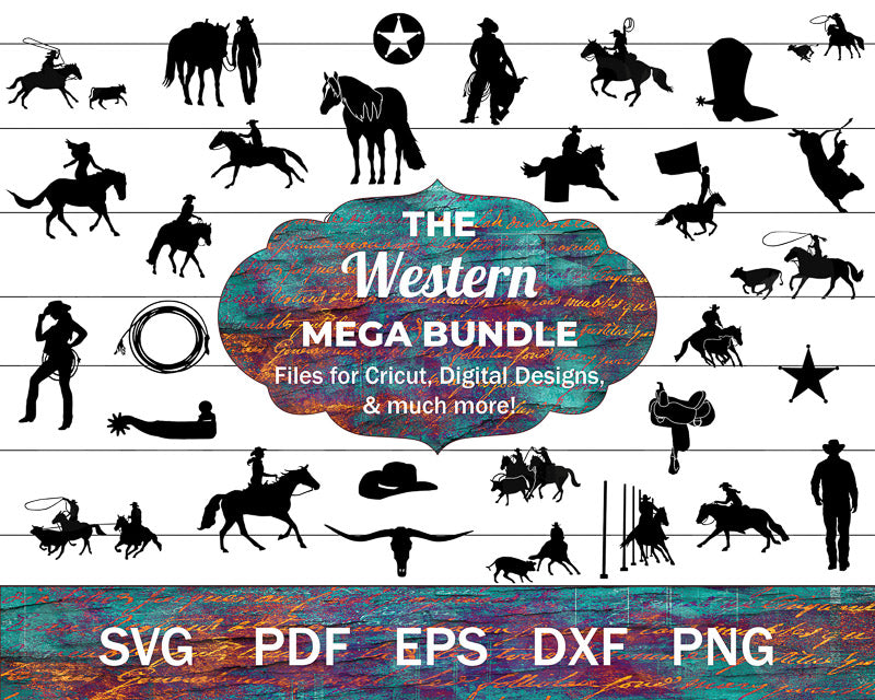 The MEGA Western SVG Bundle
