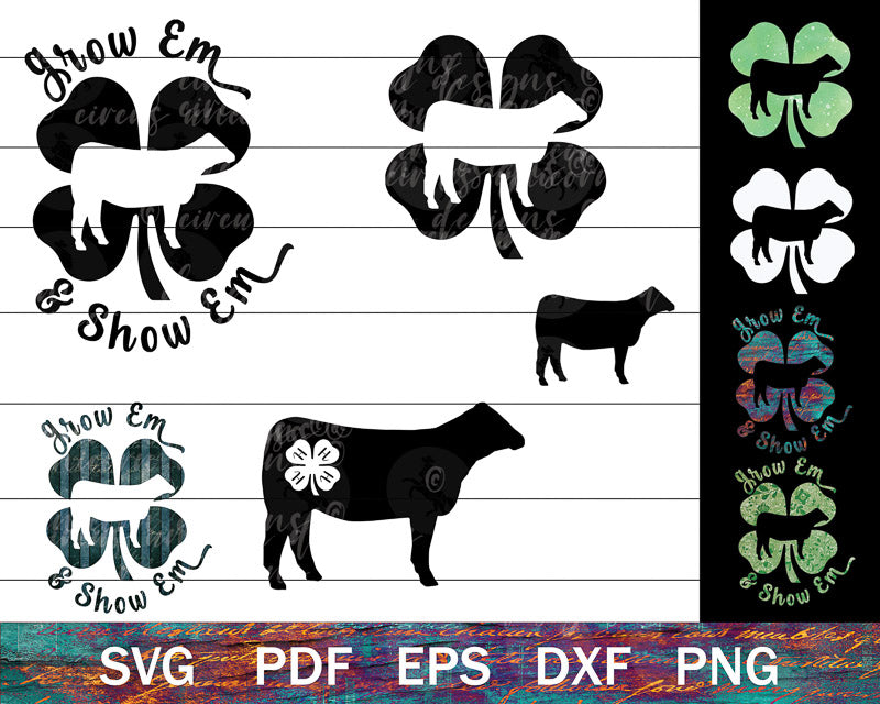 4-H Steer SVG