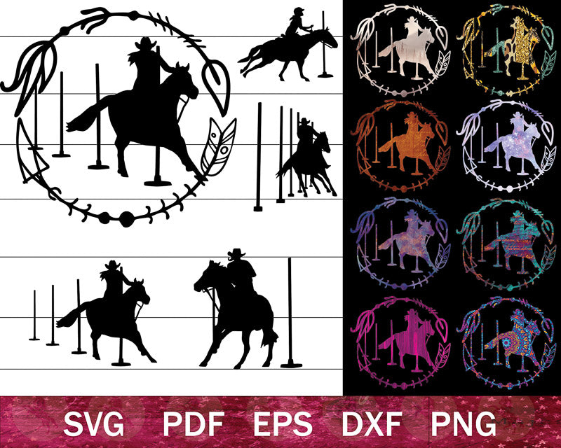 Pole Bending SVG Bundle