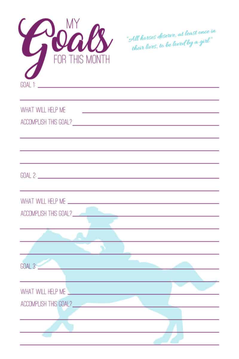The Equestrienne's Journal - Digital/PDF