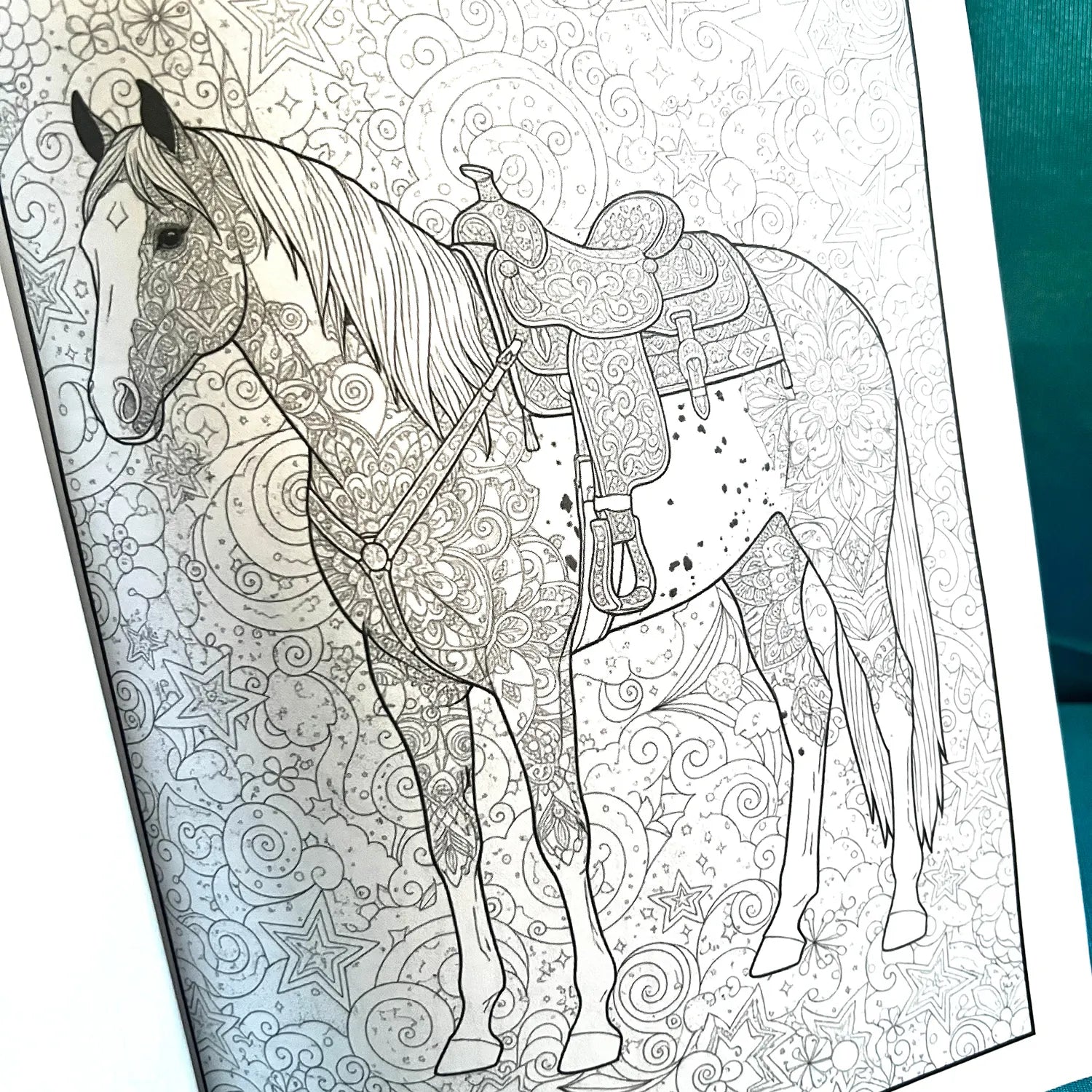 Horse Show Coloring Book