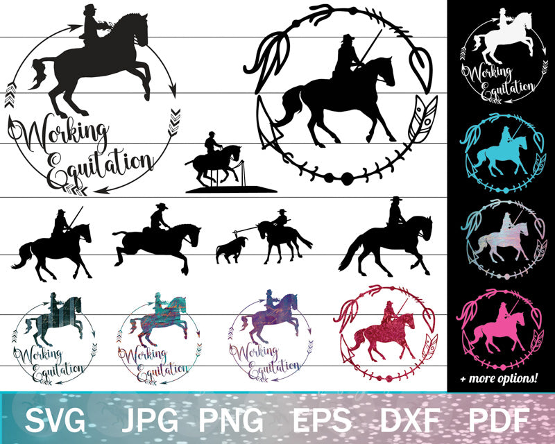 Working Equitation SVG Bundle